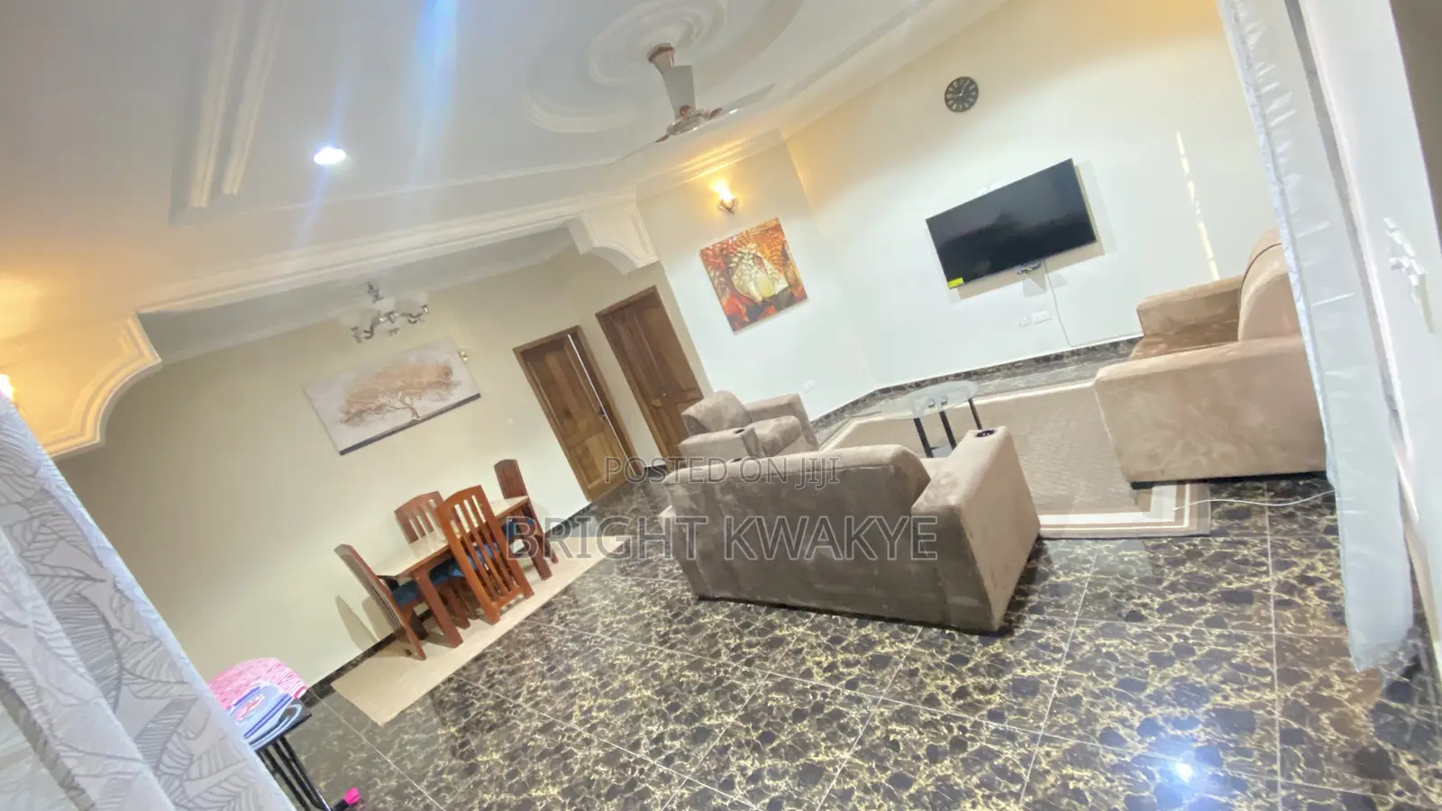 Furnished 2bdrm Apartment in Aseda House, Pokuase for rent