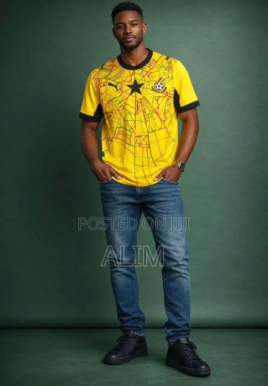 Ghana Jerseys Available