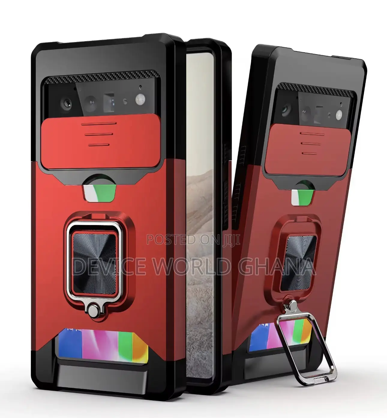 Q.W Armor Full Protection Case for Google Pixel Phones (All Models)