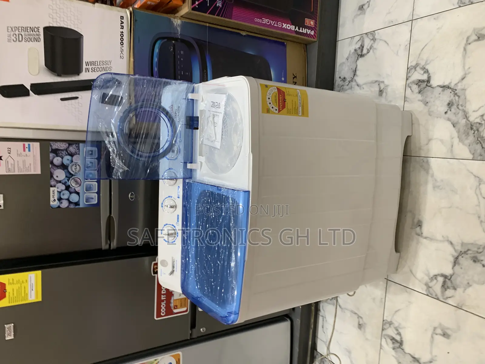 Choose Semiautomatic White Zara 13kg Electric Washer