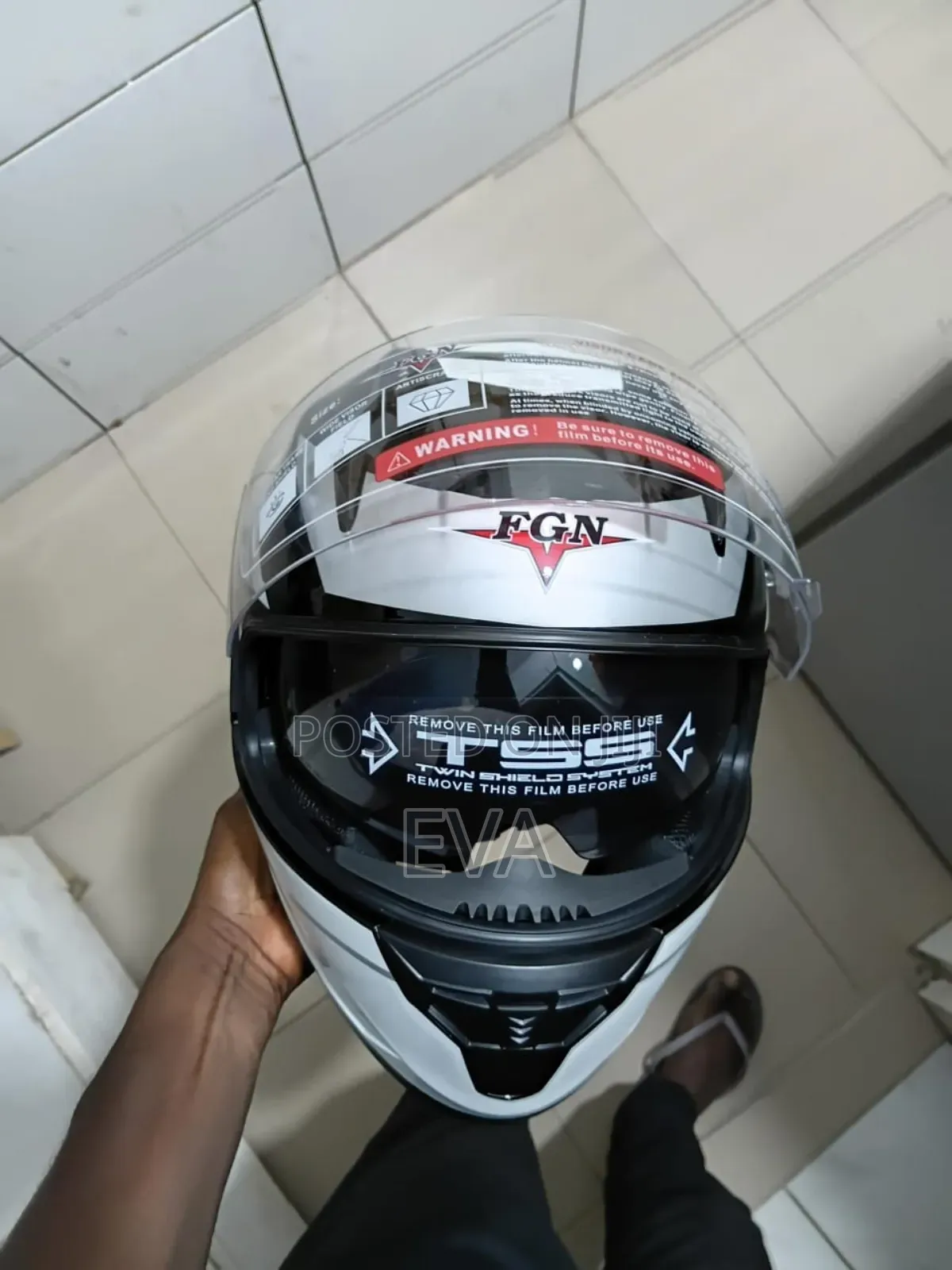 Full-Faced Motor Helmet