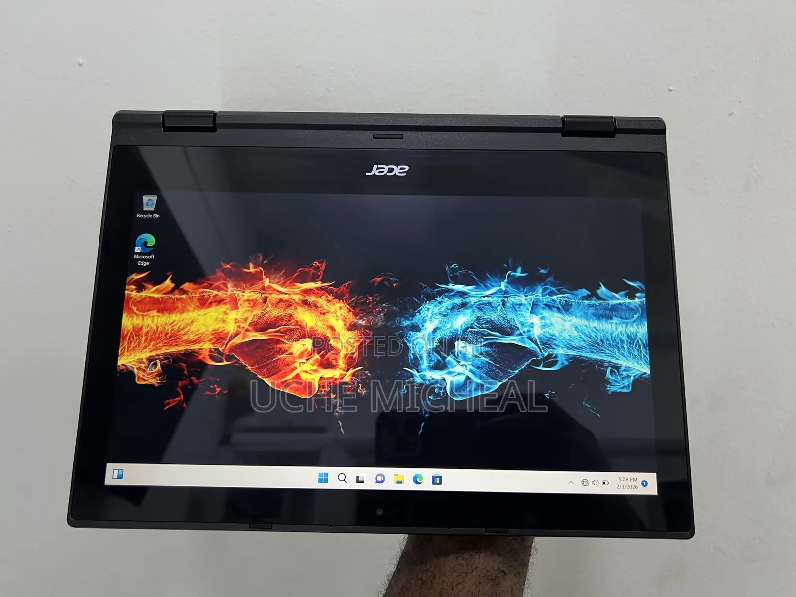 Laptop Acer TravelMate Spin B1 4GB Intel SSD 60GB