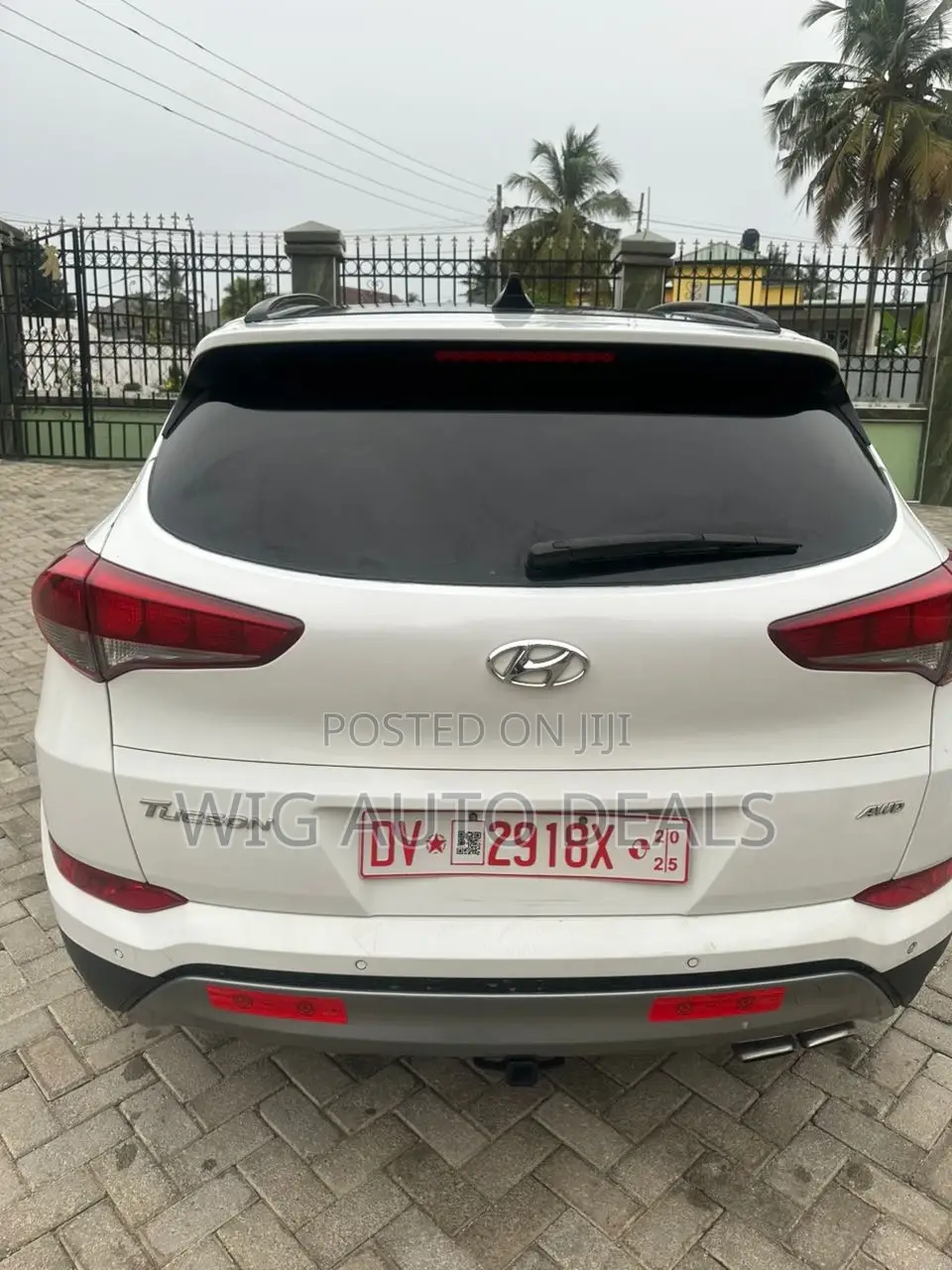 Hyundai Tucson Limited AWD 2018 White