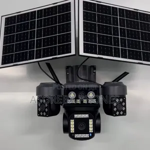 Aov 4 Lens  4g Solar Camera 20mp Ultra Hd Fullcolor Nightvision Double