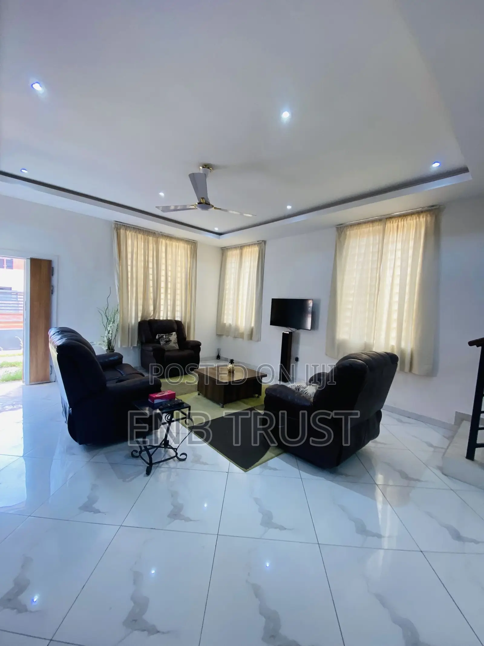 Furnished 3bdrm Duplex in Achimota, Mile 7 for rent