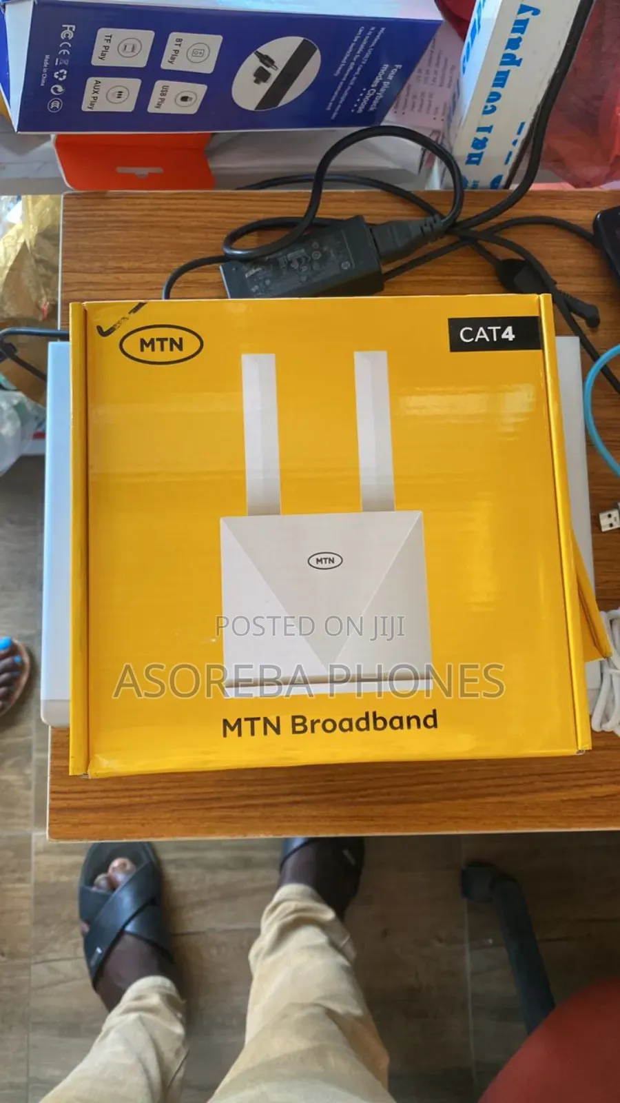 Cat4  Universal Turbonet Router With Free Power Bank