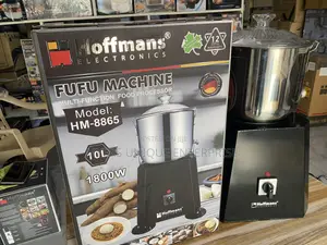 High Performance Streamlined 1800w Hoffman Fufu Processor