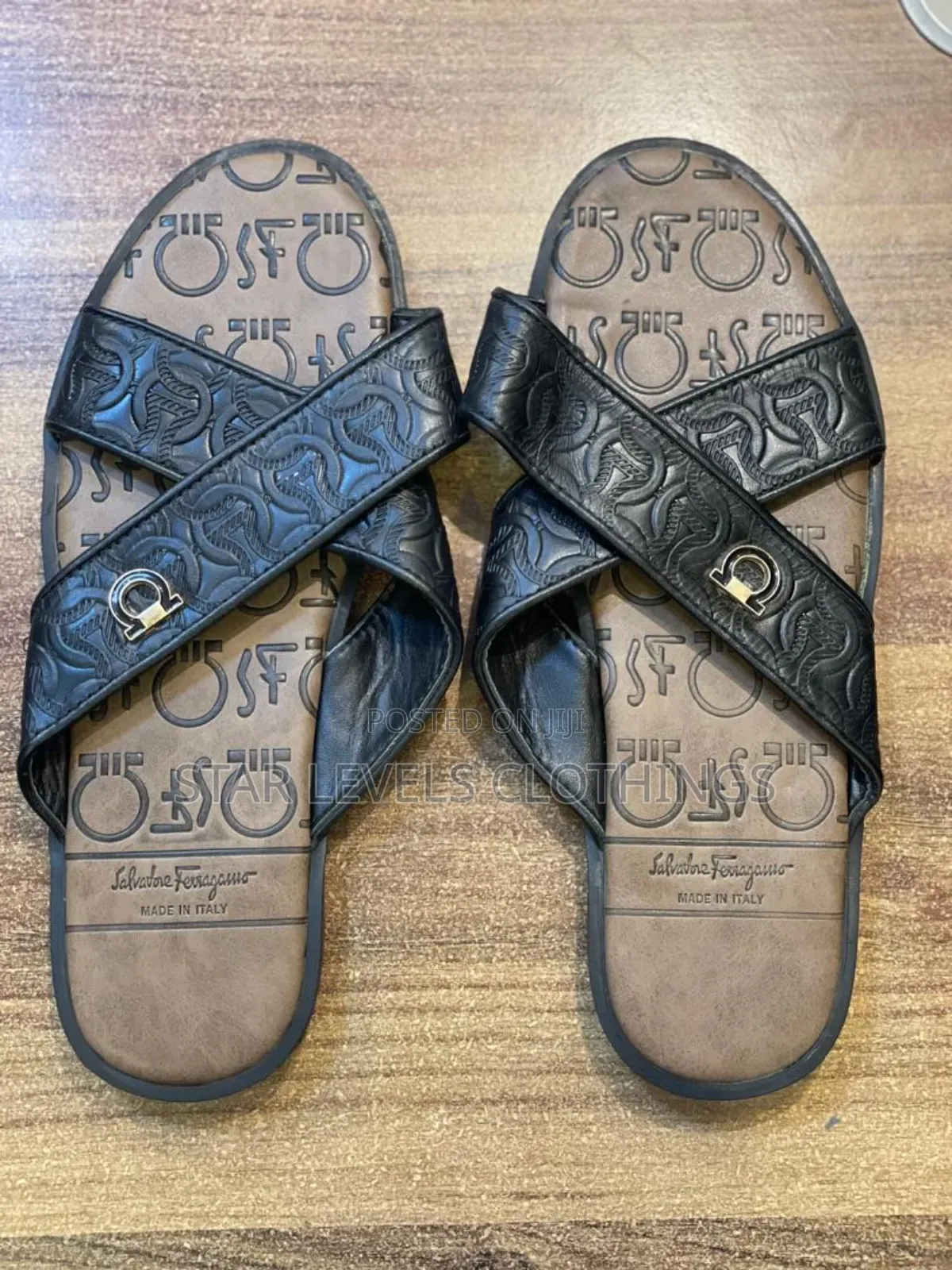 Original Leather Slippers Available for Men in All Sizes (39_45)