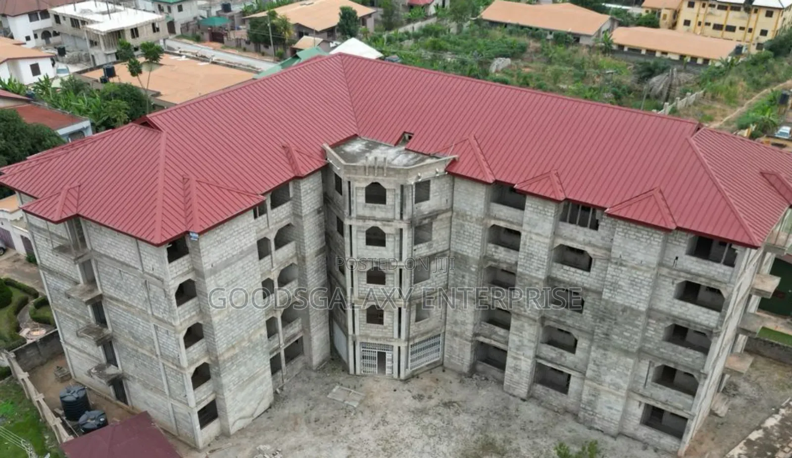 100 Rooms Hostel For Sale At Tech Knust - Ayeduase
