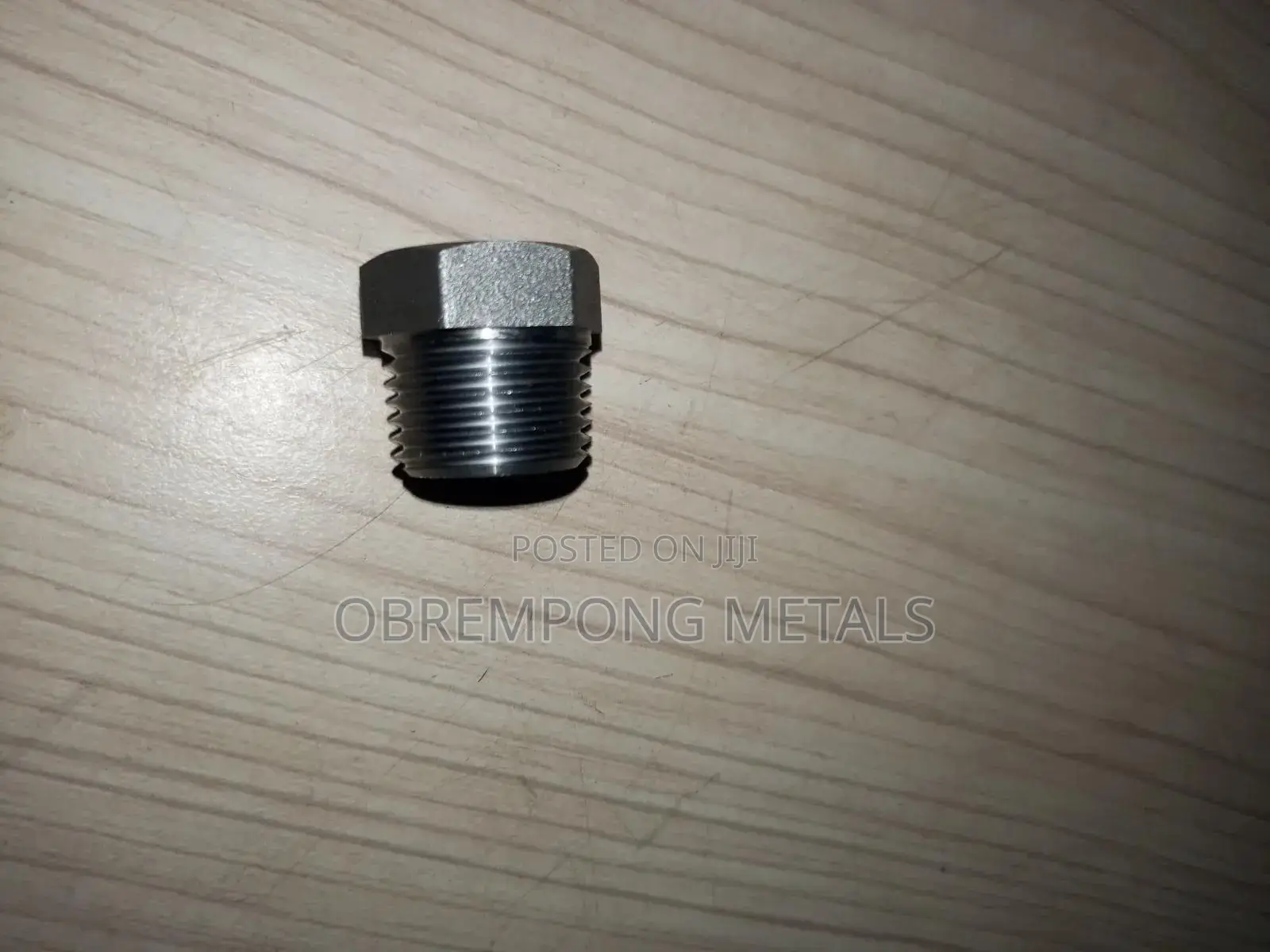 1/2" Steel Plug 3000lbs