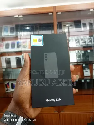 New Samsung Galaxy S24+ 256 GB Black