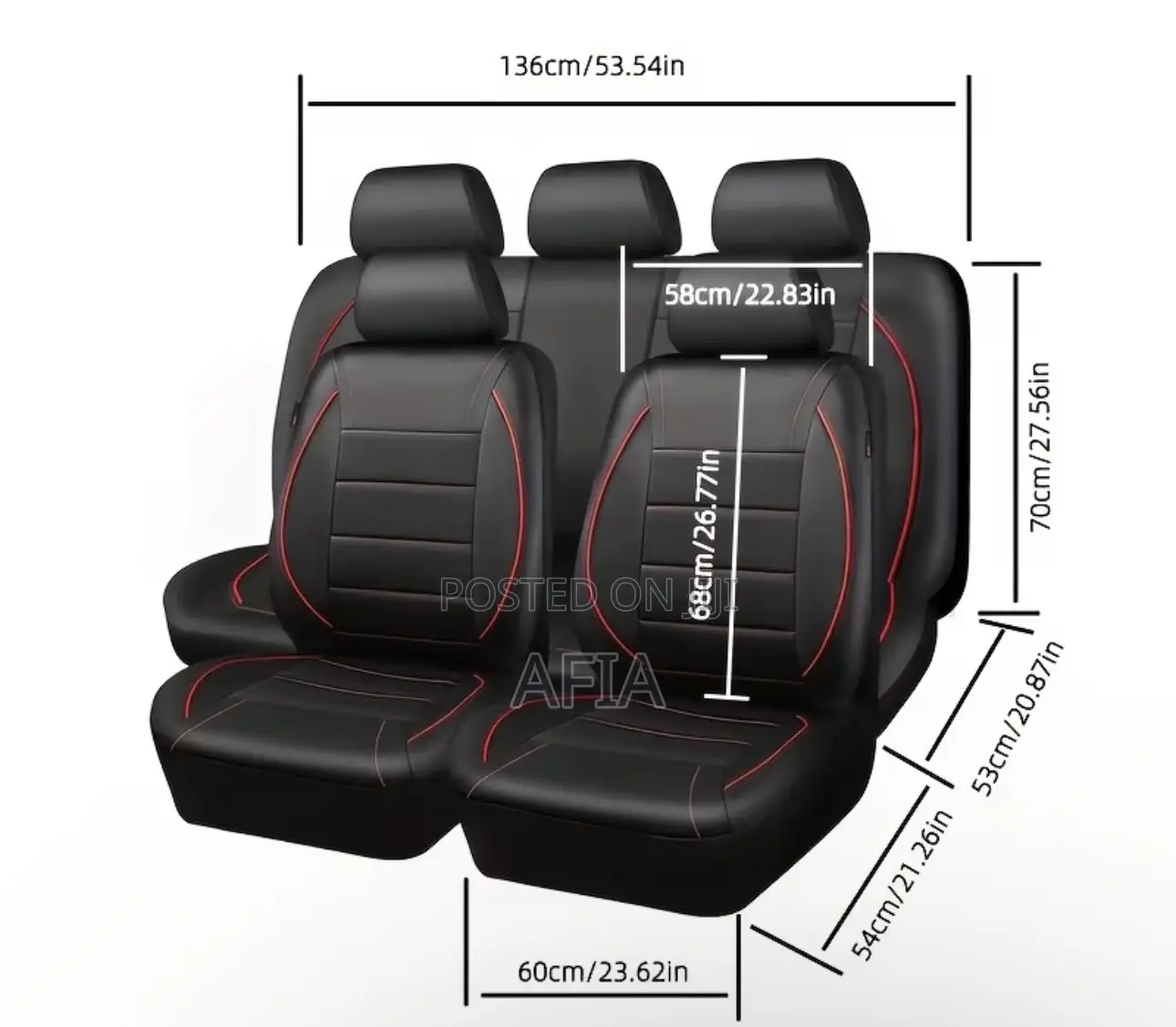 Universal Car Seat Covers 5pccs