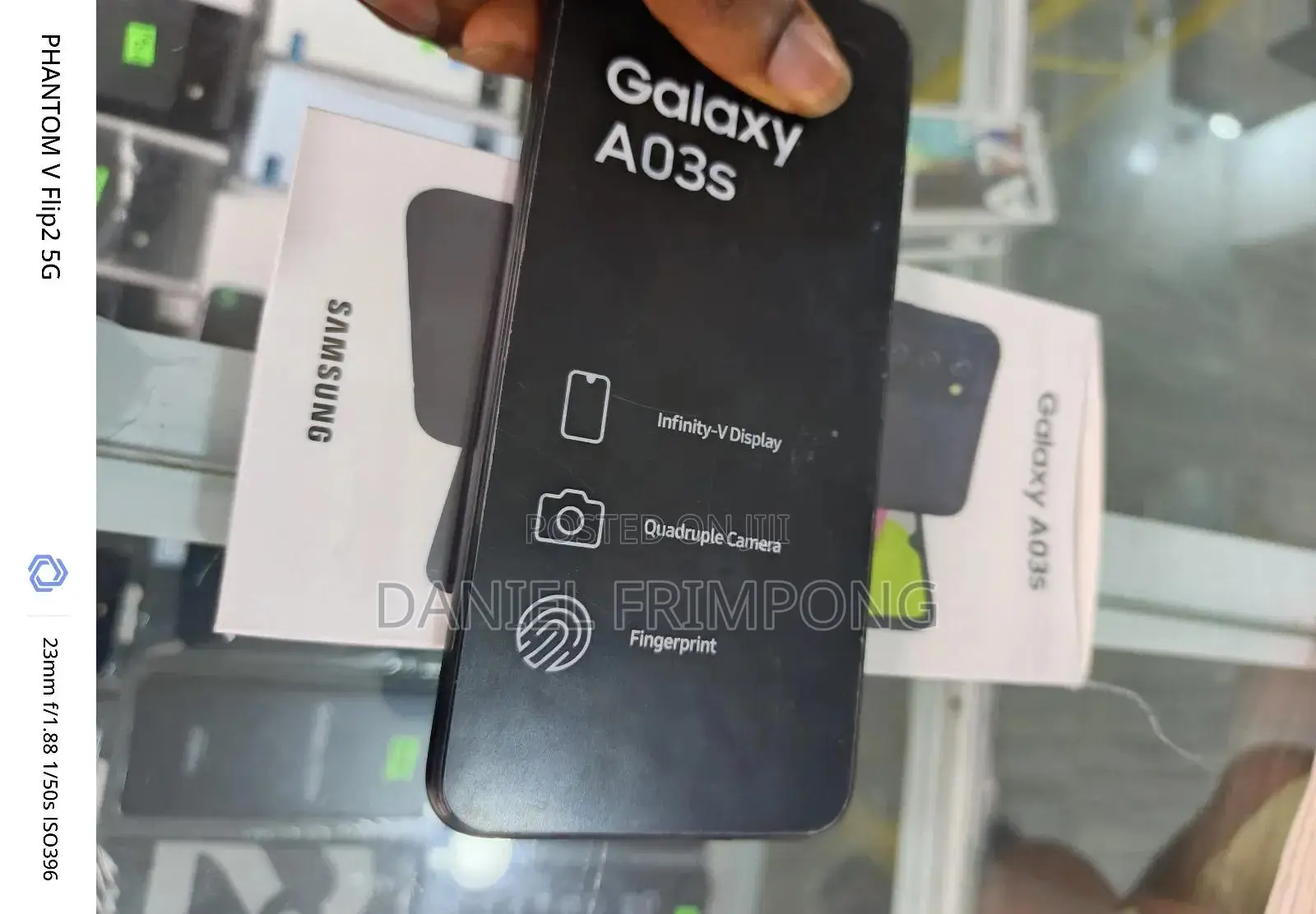 New Samsung Galaxy A03s 64 GB Black