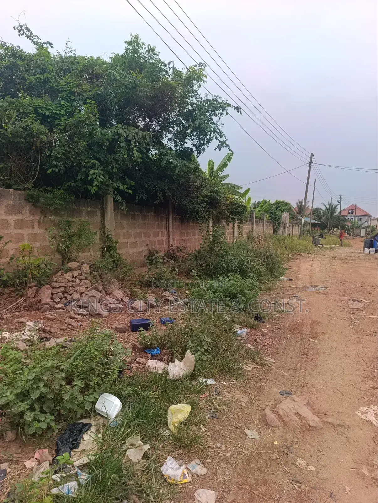 Genuine Land for Sale at Pokuase West Home Restaurant