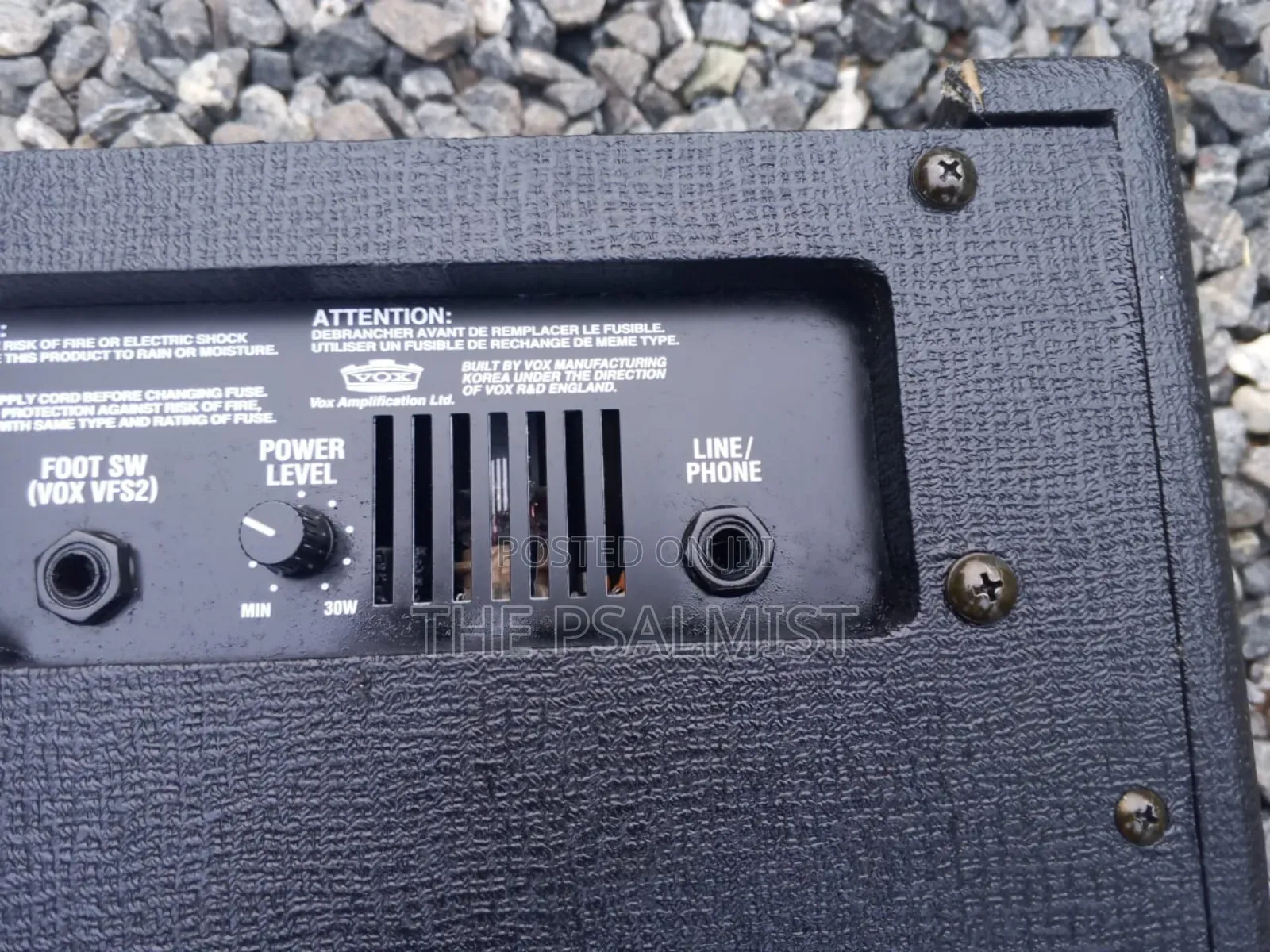 Valveetronix Vox Ad 30vt Guitar Combo With Effects