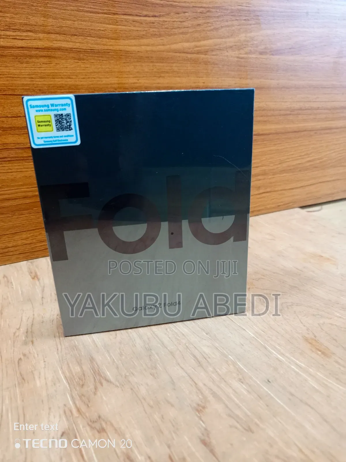 New Samsung Galaxy Z Fold4 256 GB Black