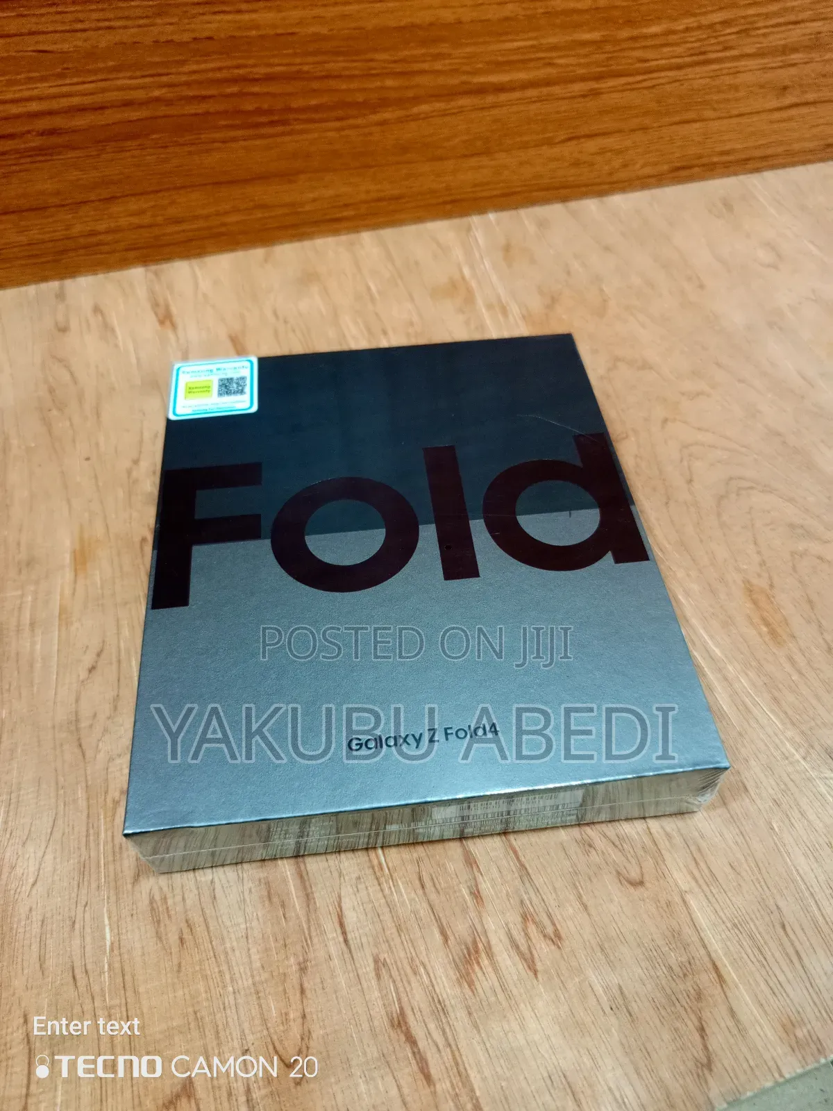 New Samsung Galaxy Z Fold4 256 GB Black