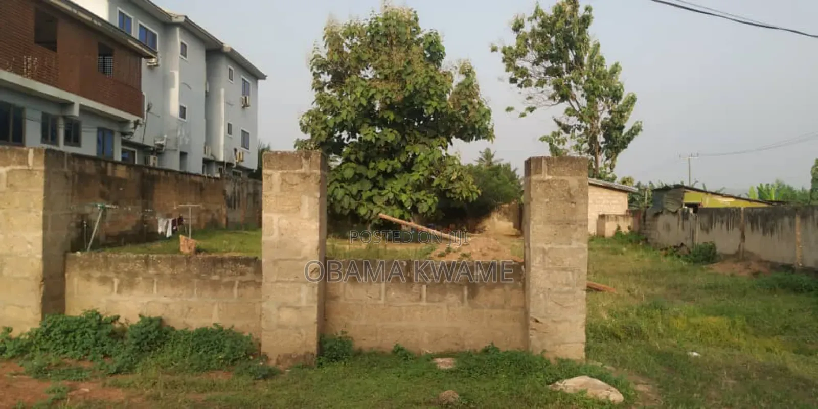 Titled 2 Plots of Land for Sale at Amasaman China Mall Area