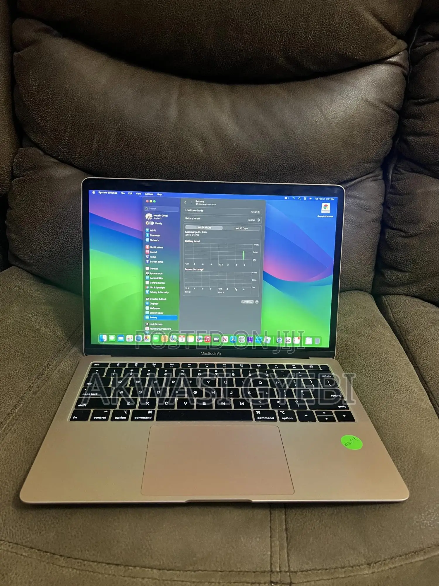 Laptop Apple MacBook Air 8GB Intel Core i5 SSD 128GB