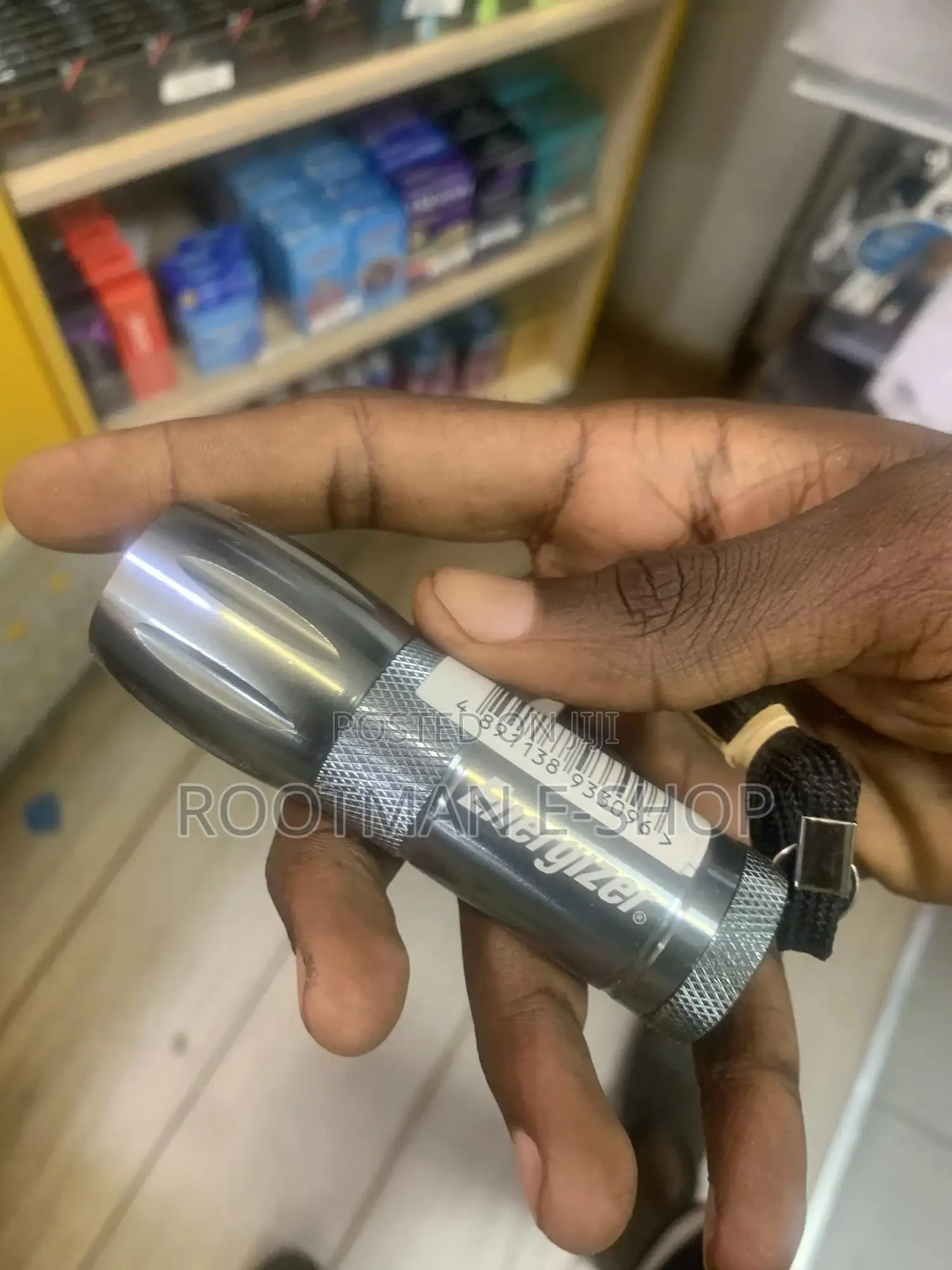 Energizer Led Hand Metal Flashlight 9 X 3.1cm - Silver