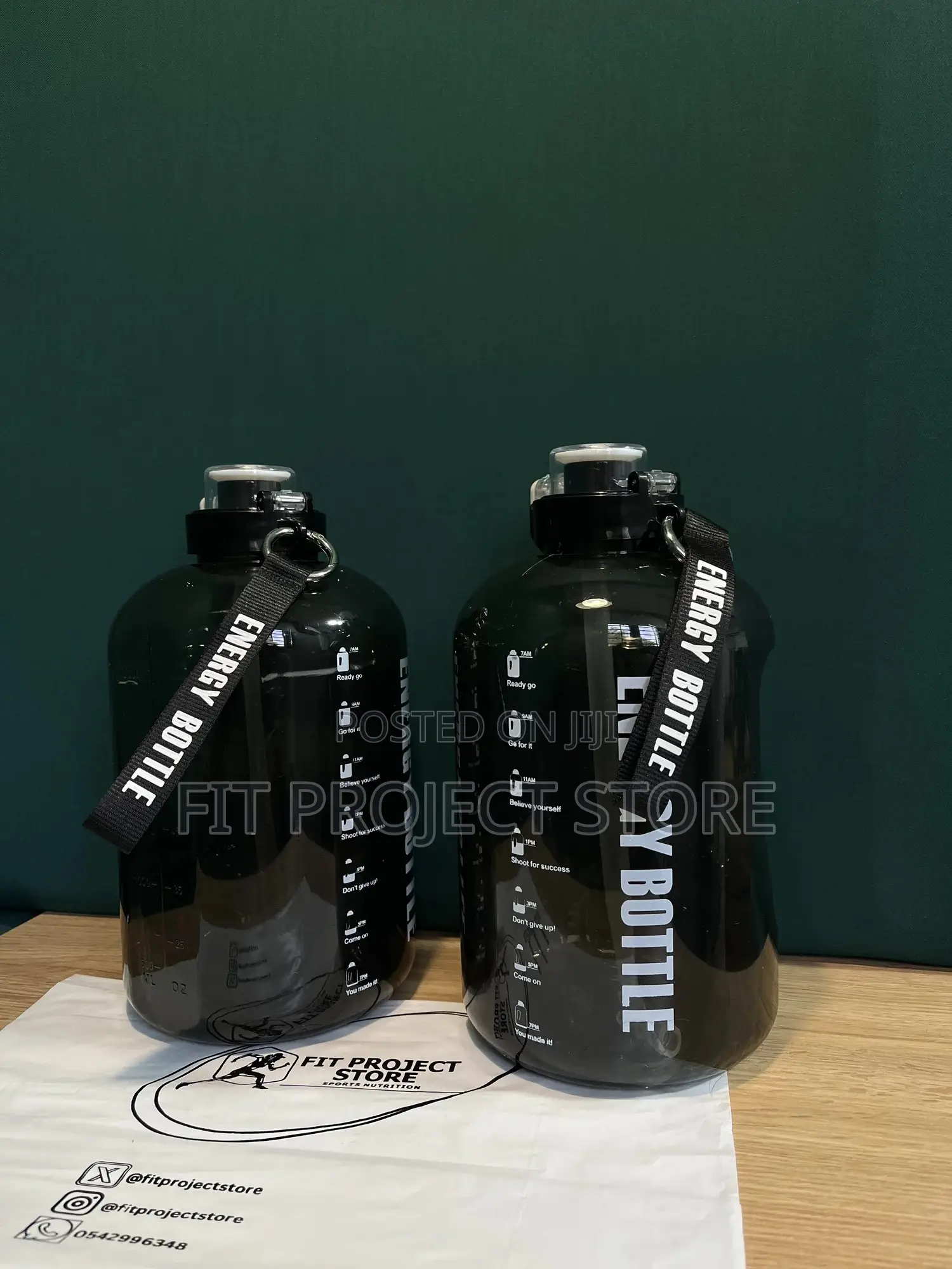 Gym Motivational Bottles