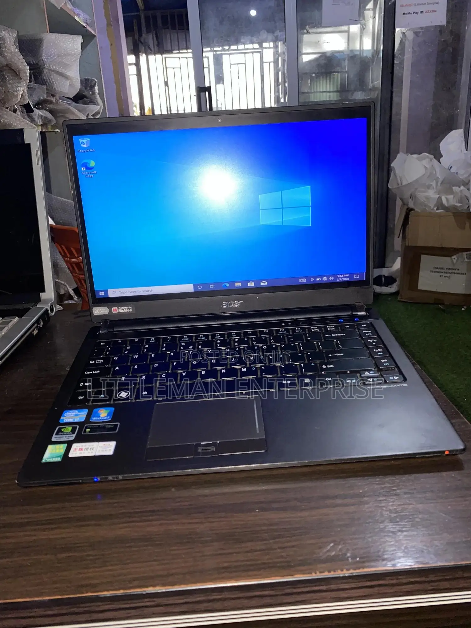 Laptop Acer TravelMate TimelineX 8481T 4GB Intel Core I7 HDD+SSD 16 GB