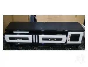 Black and White Tv Stand