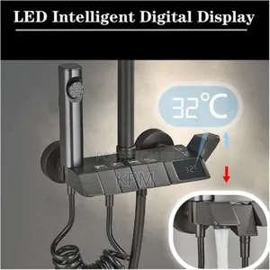 Digital Temperature 4 In 1 Shower