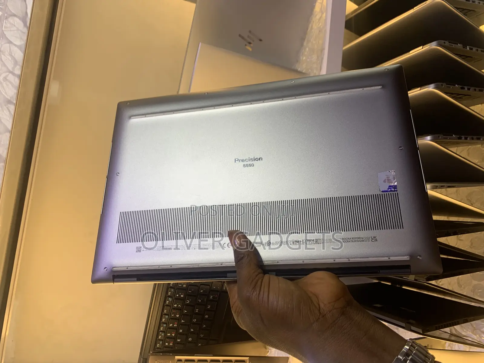 Laptop Dell Precision 5550 16GB Intel Core I7 SSD 512GB