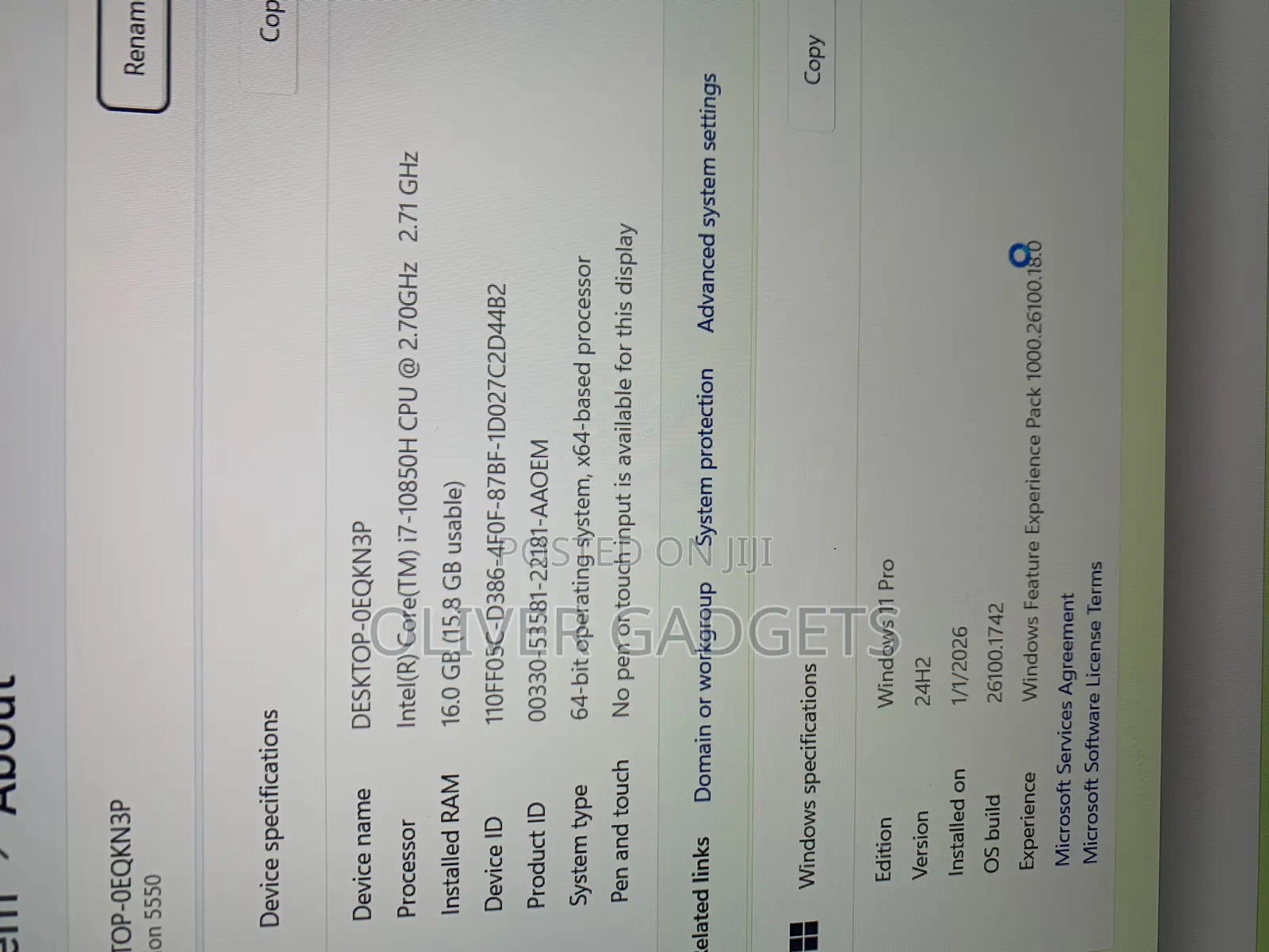 Laptop Dell Precision 5550 16GB Intel Core I7 SSD 512GB