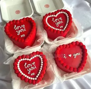 Heart Shaped Bento Cake ( Birthdays and Surprises)