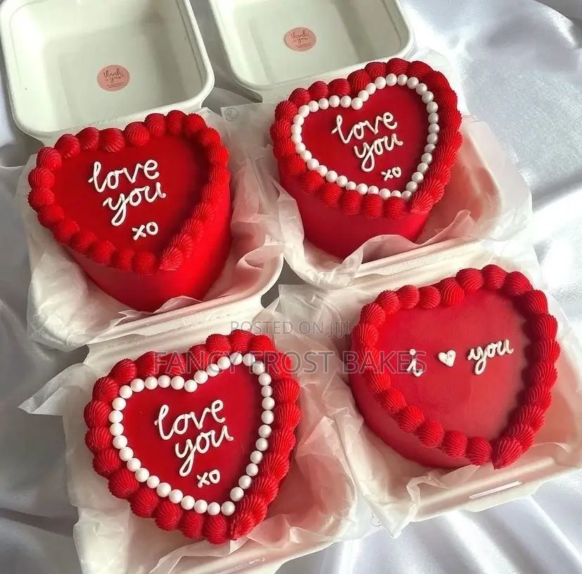 Heart Shaped Bento Cake ( Birthdays and Surprises)
