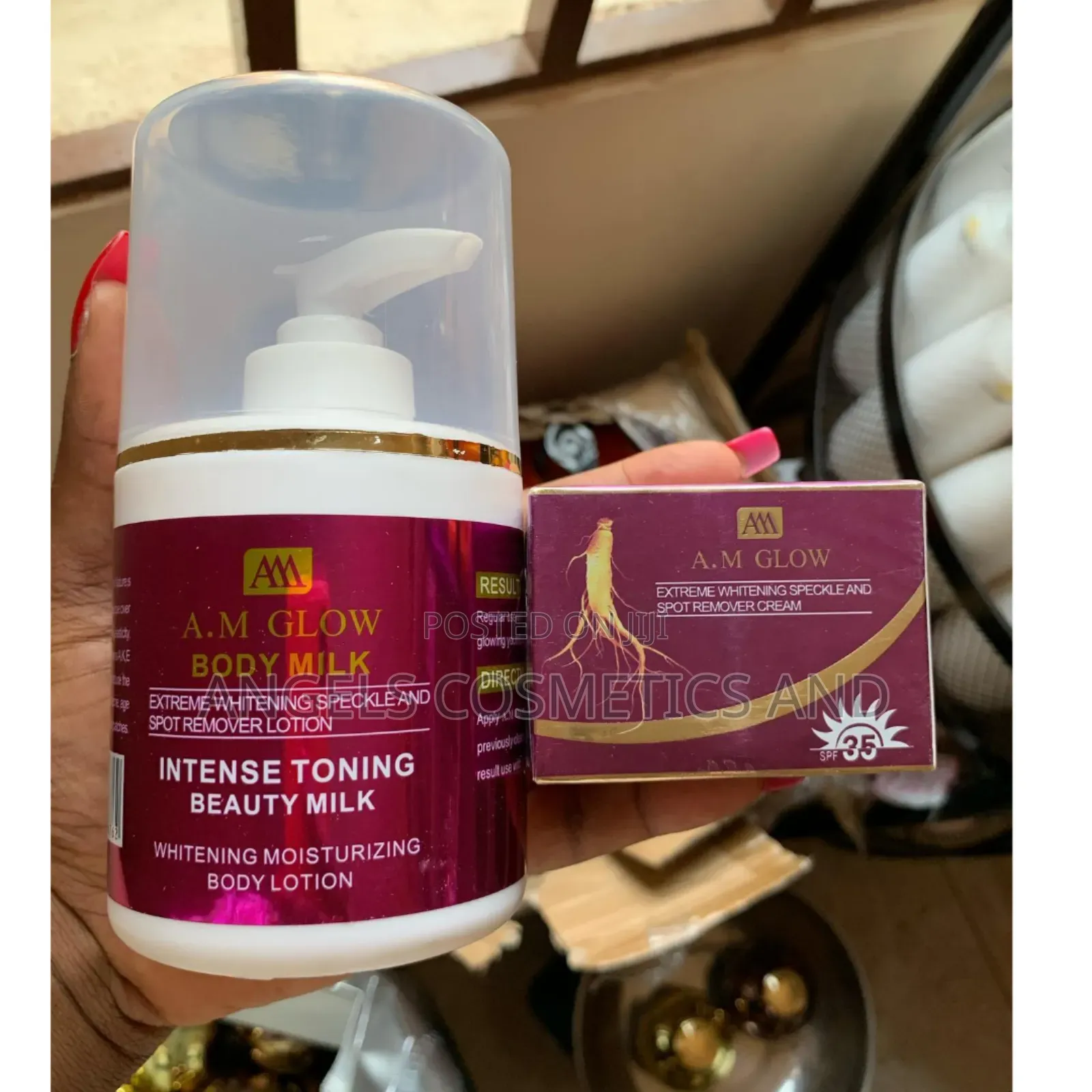 A M Glow Body Milk