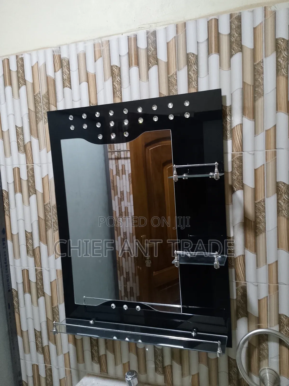 Bathroom Mirror With Shelves Bdl-2155