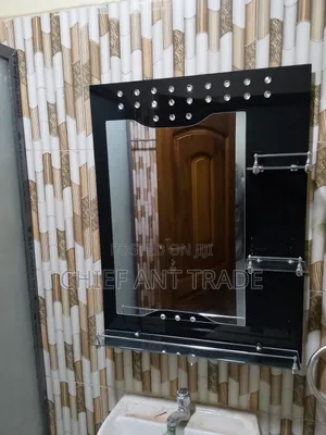 Bathroom Mirror With Shelves Bdl-2155