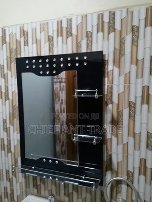 Bathroom Mirror With Shelves Bdl-2155
