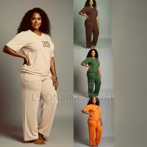 2 Pieces Set Trousers and Top