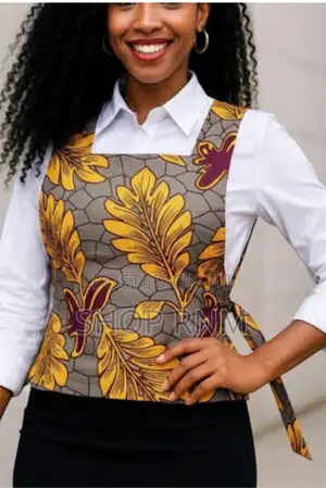Ladies Ankara Vest