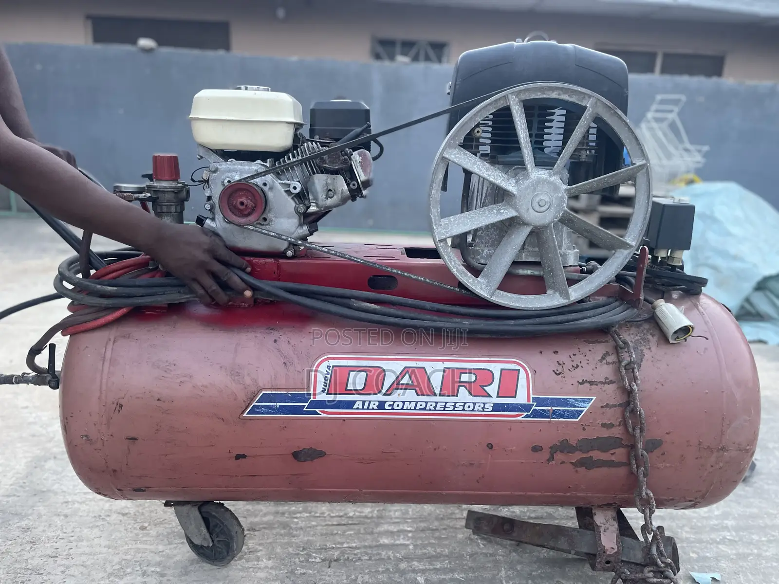 Dari 270l Air Compressor