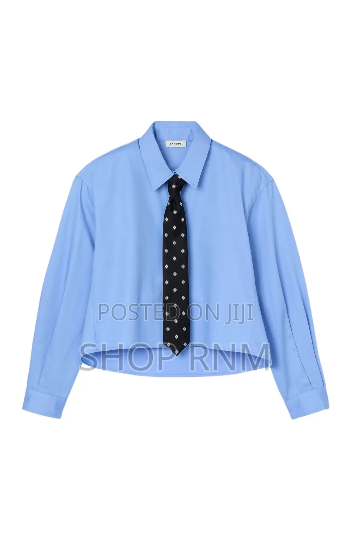 Ladies Oversized Shirts With Necktie