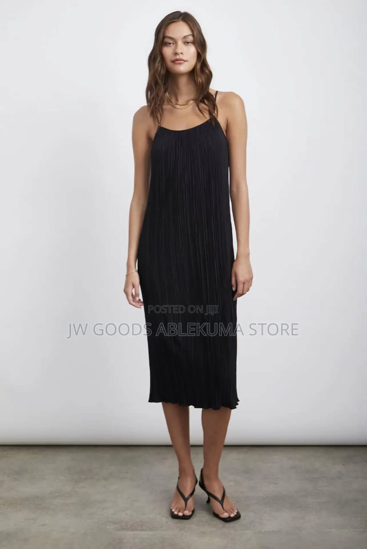 Ladies Straight Midi Dress