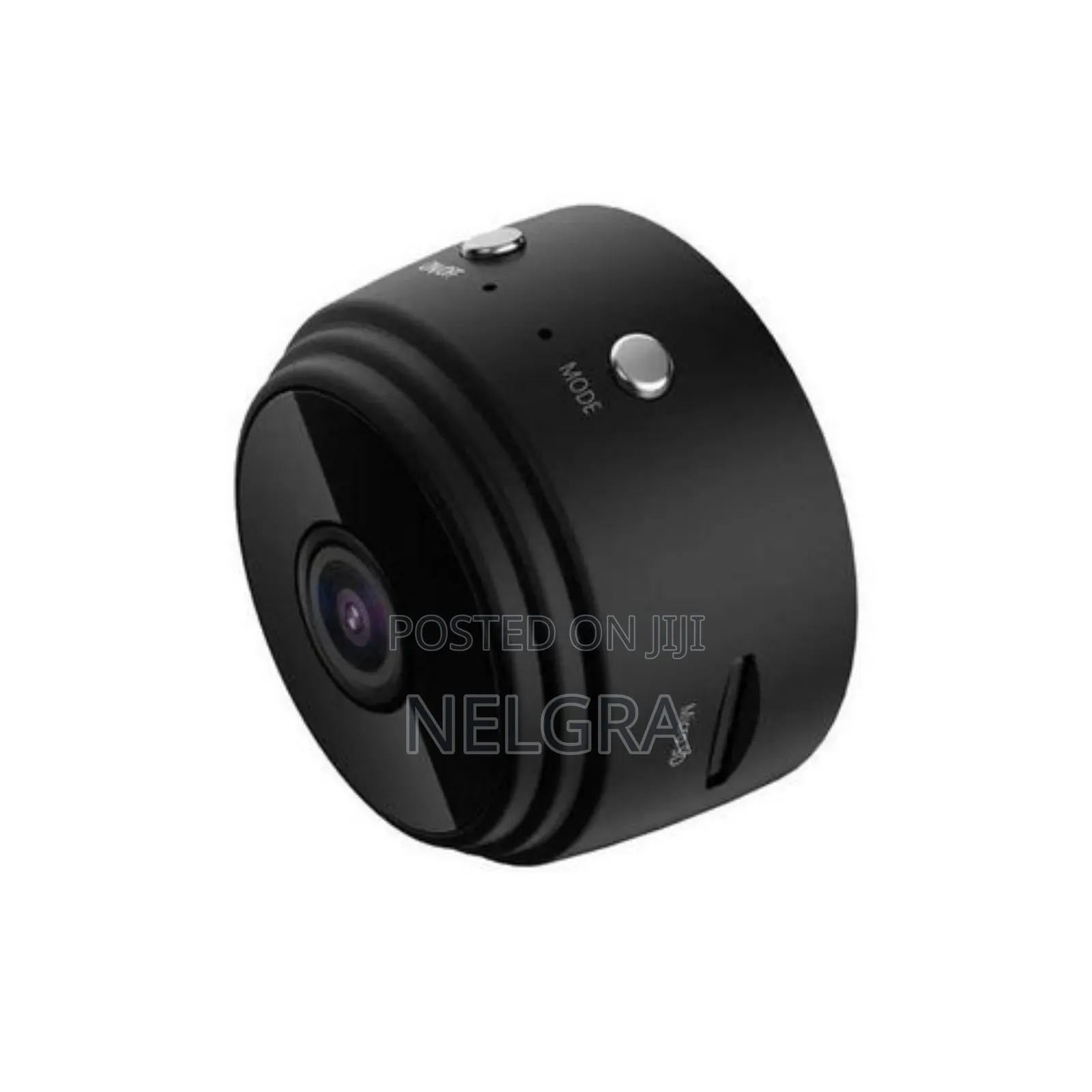 Mini Wireless Ip Camera 1080p Hd - Black
