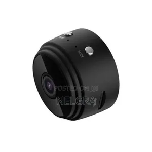 Mini Wireless Ip Camera 1080p Hd - Black