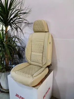 Beige Quality Car Seat Cushion