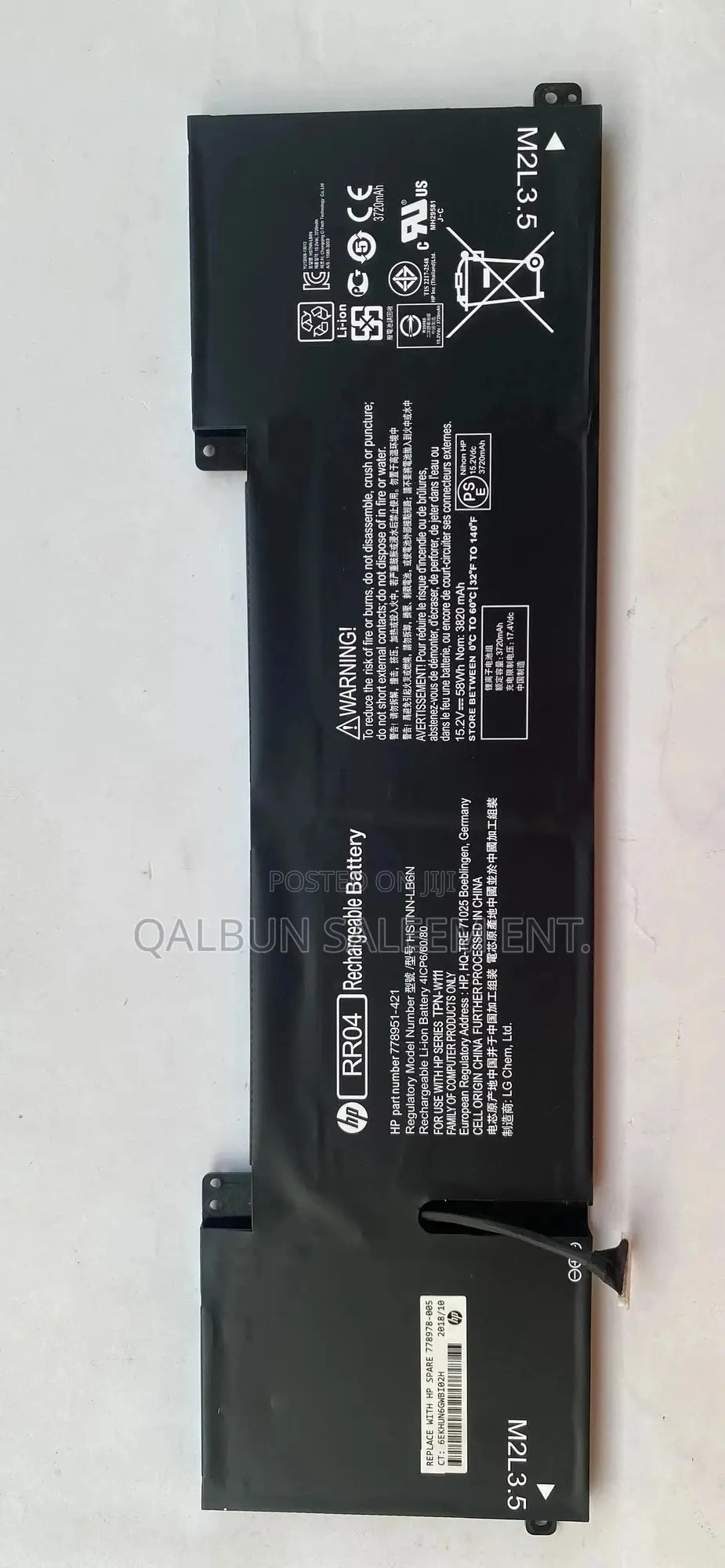 Hp Rr04xl Laptop Battery For Spectre X360 13-aw 13-aw0000