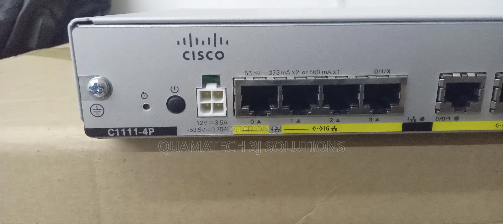 Cisco C1111-4p Isr 1100 Series 4-Port Dual Ge Wan Ethernet Router