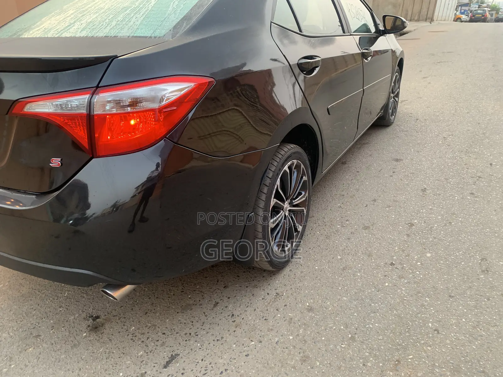 Toyota Corolla S Premium 4dr Sedan (1.8L 4cyl CVT) 2016 Black