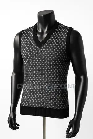 Men's Argyle v-Neck Sweater Vest