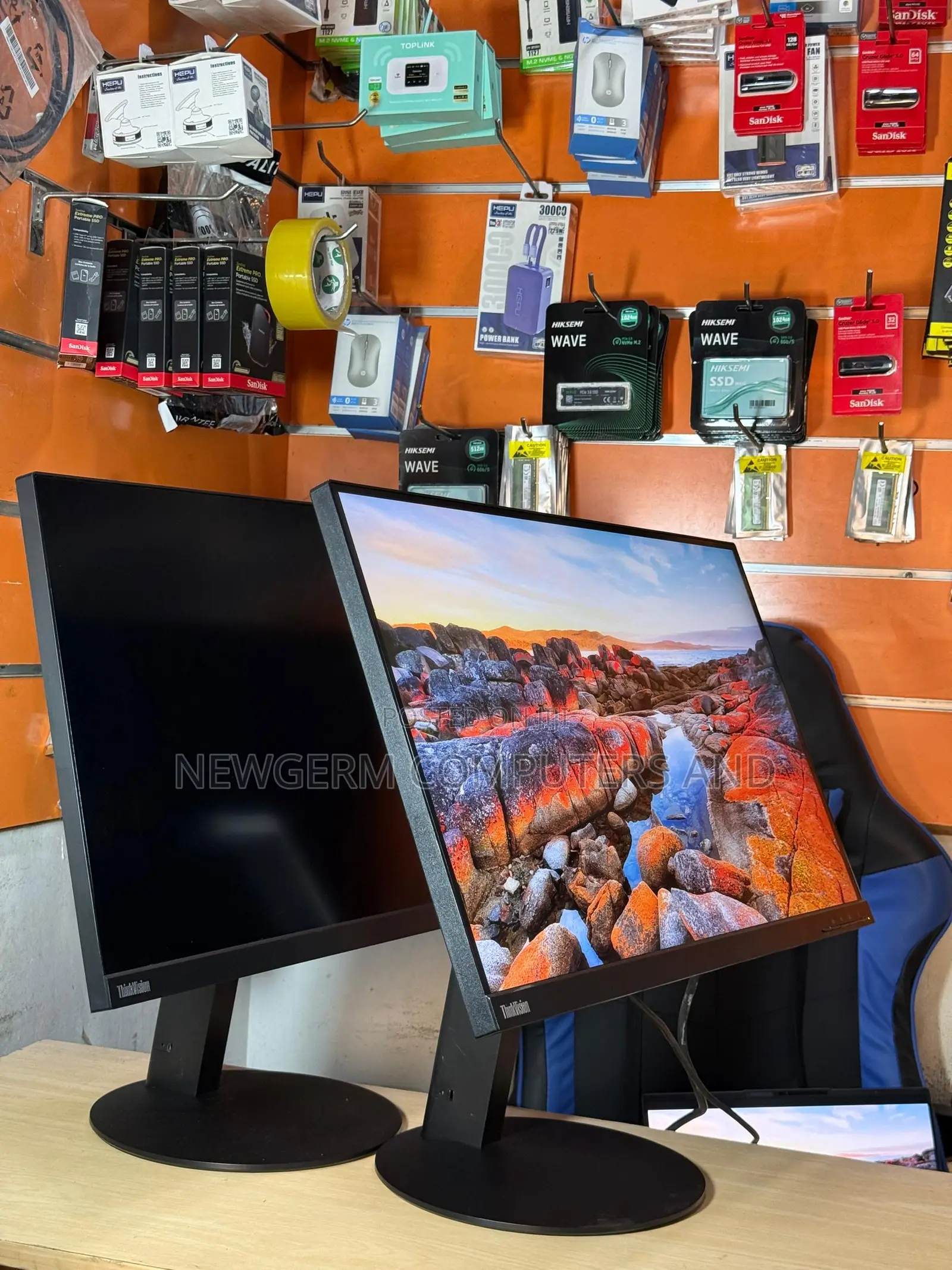 Lenovo Thinkvision 27" 2560x1440 Type-C Class a Monitor