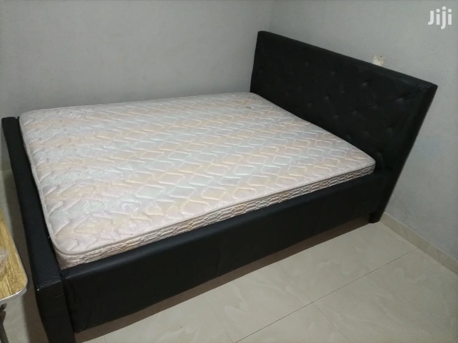 New Black Bed With Matress🖤❤